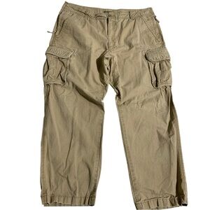 L.L. Bean Tan Cargo Pants 40x30